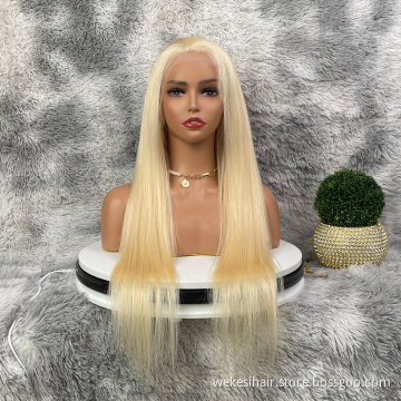 10A Brazilian Young Girl #613 Blonde Remy Virgin Hair Human Full Lace Wig Top Quality Body Wave Human Hair Full Lace Wig